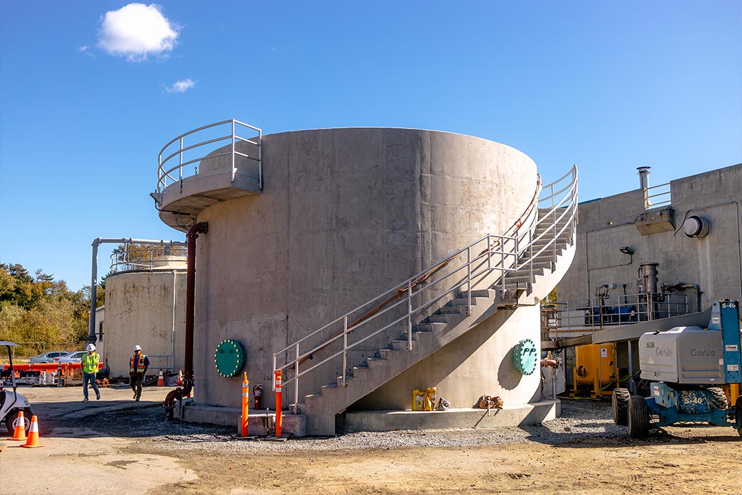 Clark Bros Inc | Carmel Area Wastewater Treatment Plant | Electrical & Mechanical Rehab & Sludge Holding Tank